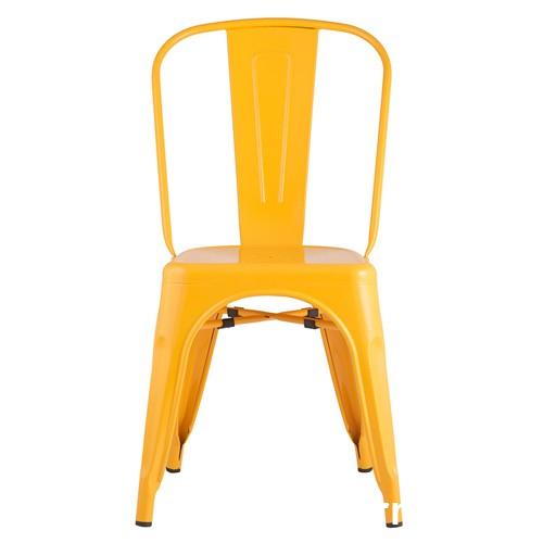 Tolix Dining Chair Yellow