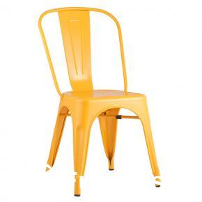 Tolix Dining Chair Yellow