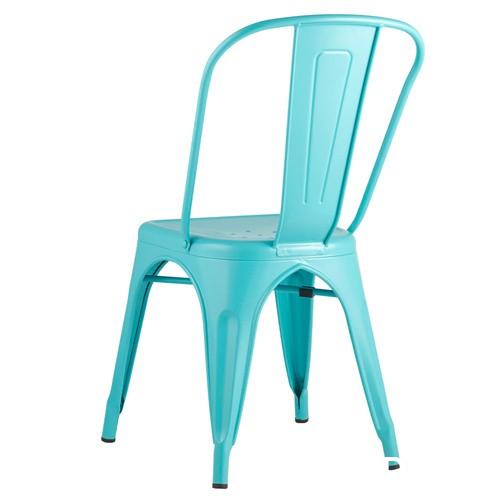Tolix Dining Chair Light Blue