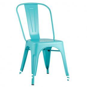 Tolix Dining Chair Light Blue