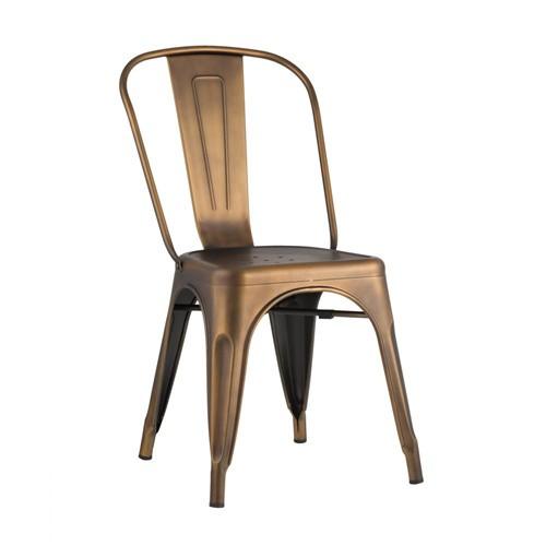 Tolix Dining Chair Bronze