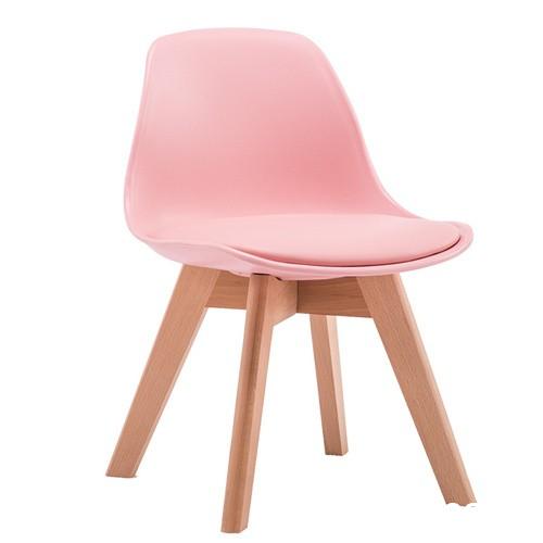Tulip Dining Chair Kids Pink