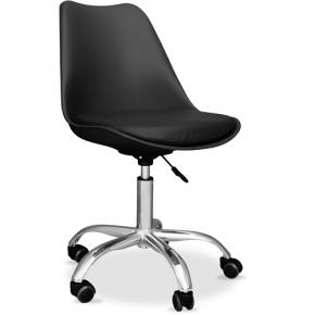 Black Tulip swivel office chair with wheels