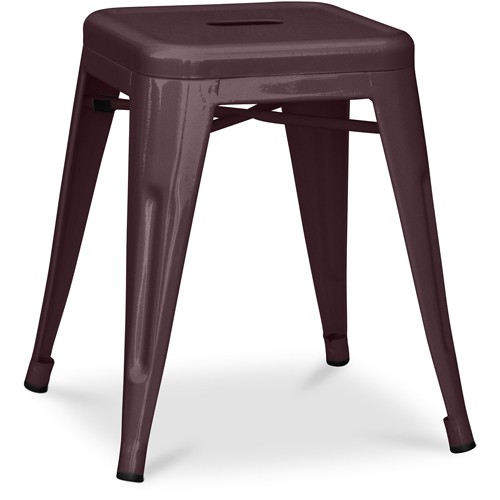 Tolix stool metal cafe dining coffee color