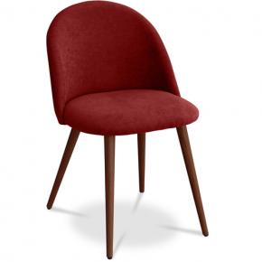 Dining Chairs Red Upholstered Scandinavian Design