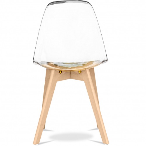 DSW Dining Chair Transparent Scandinavian Design