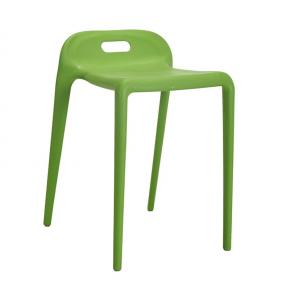 PP Stool Stackable Green Waiting Chair