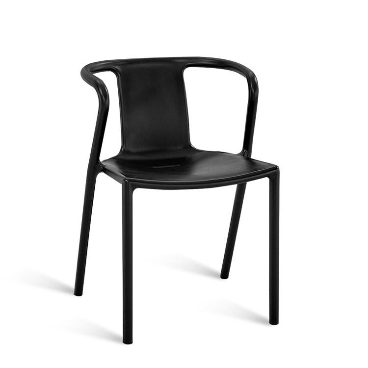 Air Armchair Magis Chair Stackable Polypropylene Black