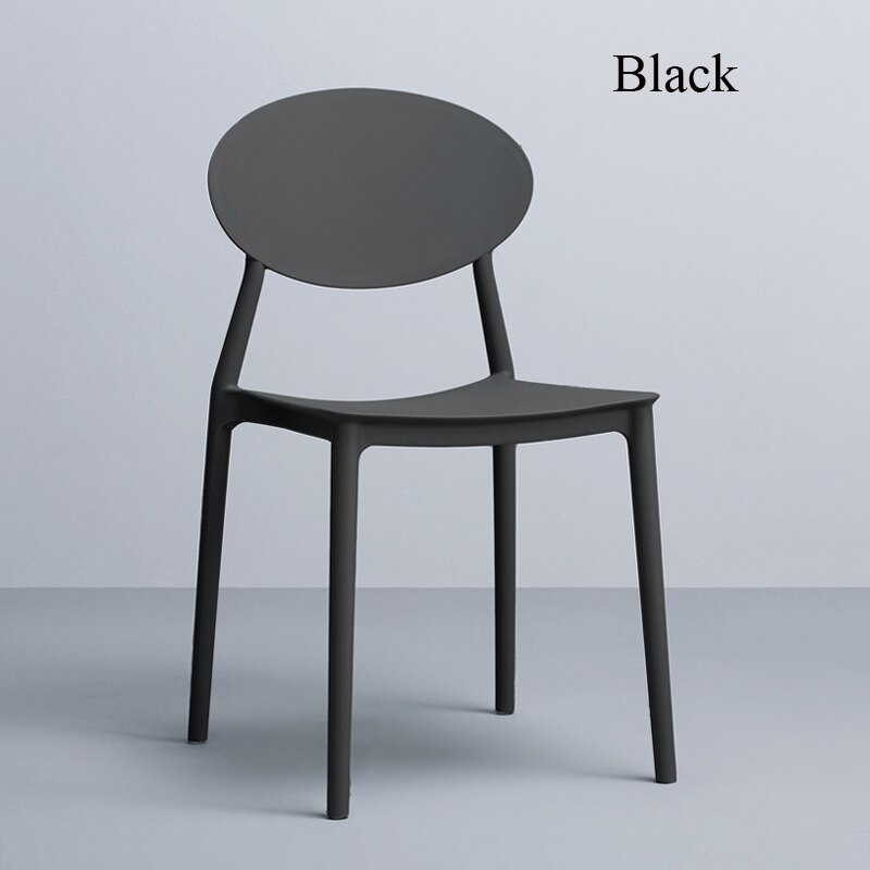 PP Chair Black Stackable Cheap Leisure Luxury Dining