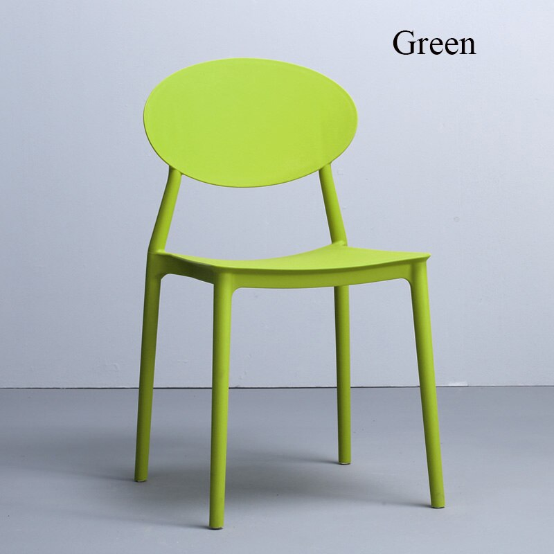 PP Chair Green Stackable Cheap Leisure Luxury Dining
