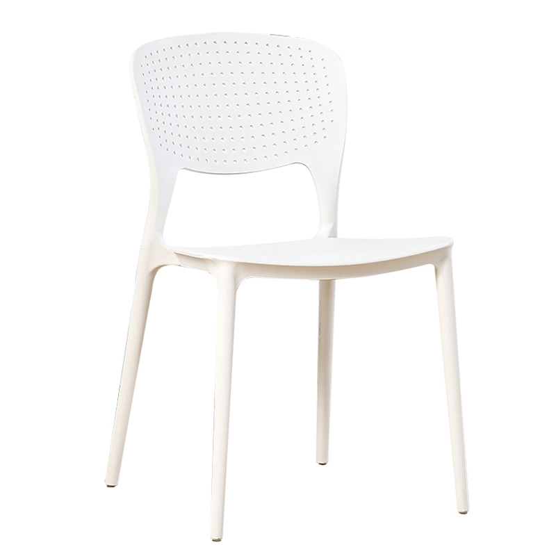 Polypropylene Chair White Cheap Stackable Outdoor Garden Dining