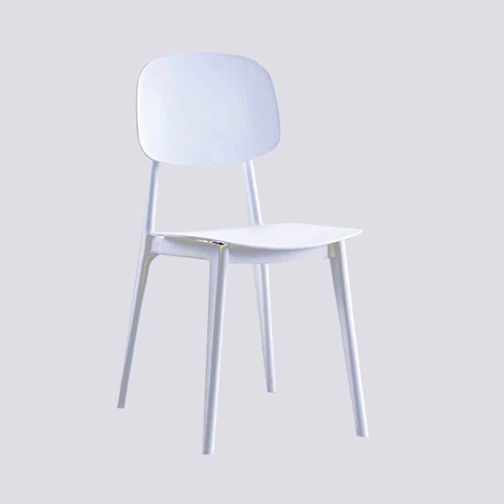 Candy chair polypropylene white durable stylish dining cafe restaurant