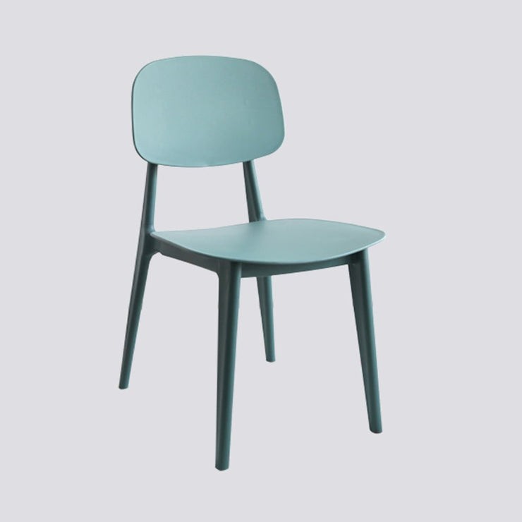 Candy chair polypropylene dark blue durable stylish dining cafe restaurant