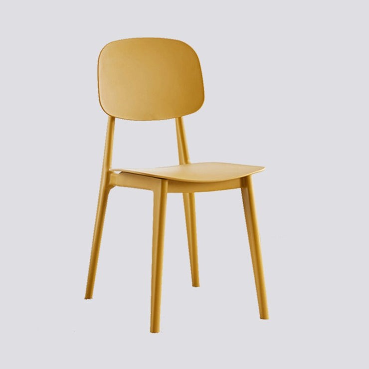 Candy chair polypropylene turmeric durable stylish dining cafe restaurant