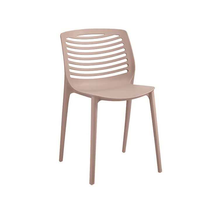 PP Chair Brown cheap stackable china manufacturer outlet directly