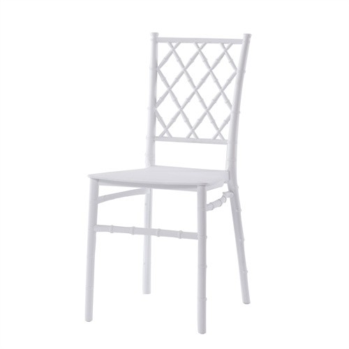 White Plastic Banquet Chair