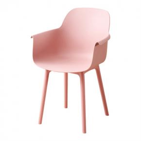 Pink Plastic Armchair